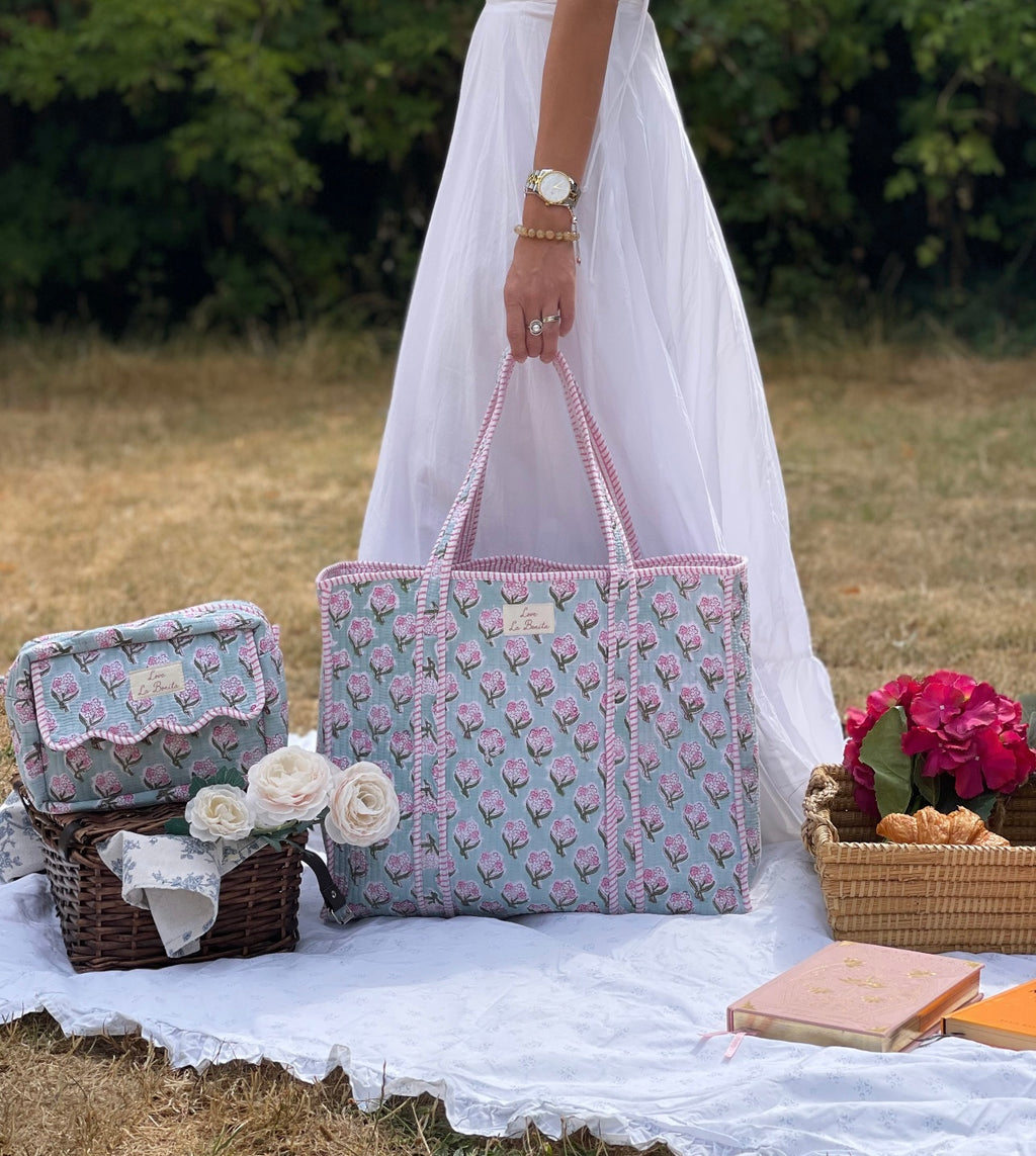 Pastel Bloom Tote