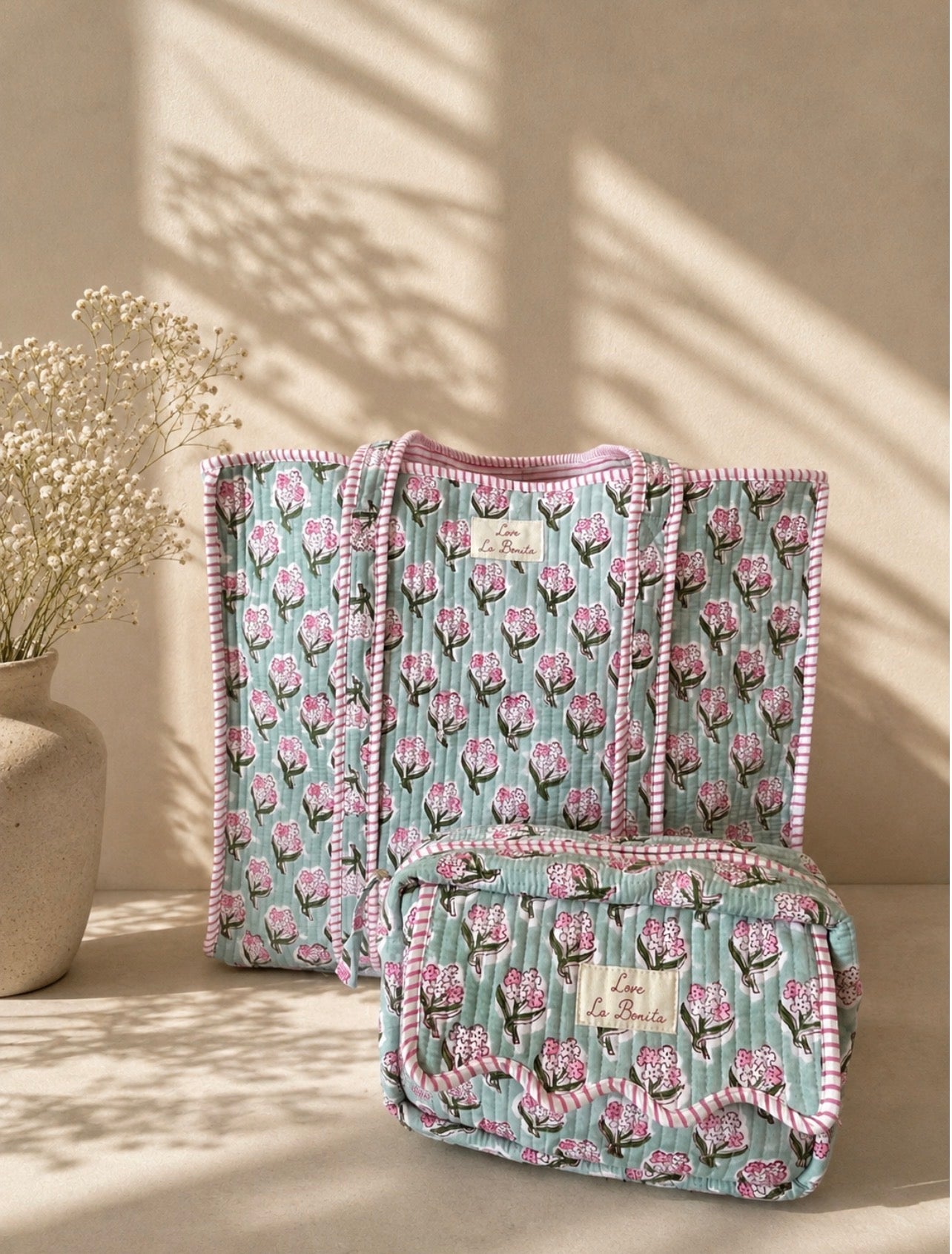 Pastel Bloom Tote